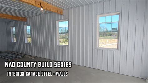 metal garage house interior|best garage interior wall material.